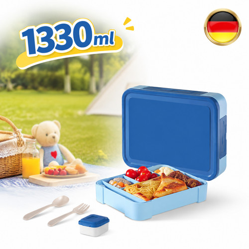 Brotdose kinder mit fächern - mit,