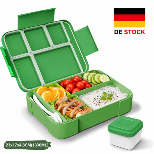 Brotdose kinder mit fächern - brotdose,