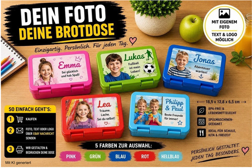 Brotdose mit foto - brotdose,